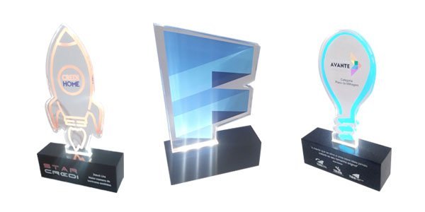 Troféus de LED